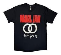 Pearl Jam - Pearl Jam T Shirt Dont Give Up Band Logo Nouveau Officiel Homme Noir Size L