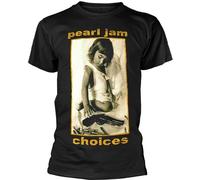 Pearl Jam - T-shirt "Choices" pour homme/femme unie PH774 (M) (Noir)
