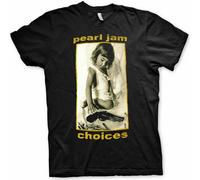 Pearl Jam - T-shirt "Choices" pour homme/femme unie RO4234 (XXL) (Noir)
