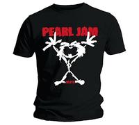 Pearl Jam - T-Shirt - Homme Noir Noir - Noir - XL