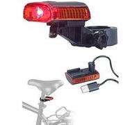: Lampe de sécurité à LED rouge avec câble de chargement USB
