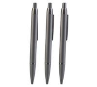 Pearl Lot de 3 portemines à poussoir en métal avec boîte de rangement