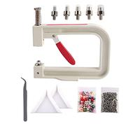 Pearl Machine de réglage faite à la main 4/5/6/8/10 mm DIY Artisanat pour sacs en cuir Artisanat coloré #20