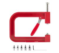 Pearl Machine de sertissage faite à la main - Ensemble d'outils de réglage de perles - Rivets et outils pour chaussures portables et robustes
