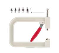 Pearl Machine de sertissage faite à la main | Ensemble d'outils de réglage de perles - Rivets et outils portables robustes pour chaussures