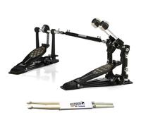 Pearl P-2052C/B Pédale double édition limitée avec baguettes Keepdrum