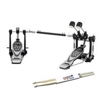 Pearl P-532 Pédale double basse avec baguettes Keepdrum