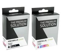 Pearl Pack cartouches remanufacturées HP N°301 XL