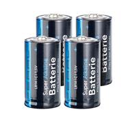 Pearl Piles Baby 1,5V type C super alcalines, pack de 4