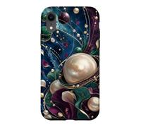 Pearl Planet Cluster Espace céleste Esthétique Coque pour iPhone XR