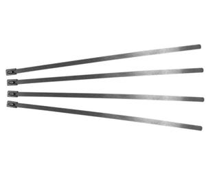 Pearl PMTS01 Lot de 10 attaches en acier inoxydable 4,6 x 201 mm