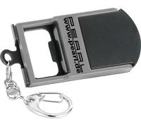 Pearl Porte-clés 3 en 1 : lampe LED, ouvre-bouteille et support pour smartphone