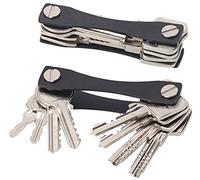 : Porte-clés organisateur en aluminium pour jusqu'à 24 clés