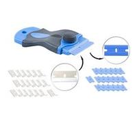 Pearl : Racloir pour plaque de cuisson avec 40 lames en acier inoxydable / plastique acier inoxydable G
