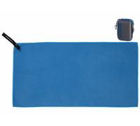 Pearl Serviette en microfibres 30 x 60 cm avec sac - coloris bleu