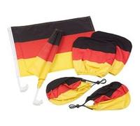 Pearl : Set de supporter Allemagne pour véhicule noir rouge jaune G