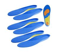 Pearl Sports 3 paires de semelles de sport avec amorti gel - Pointures 39 à 46
