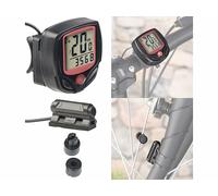 Pearl Sports Compteur vélo numérique 15 en 1 à écran LCD - Filaire