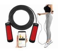 Corde à sauter connectée avec cardiofréquencemètre et compteur de sauts [Pearl Sports]