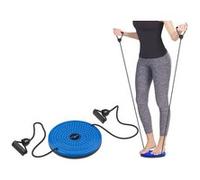 Pearl Sports : Disque fitness Ø 24,5 cm avec extenseurs Bleu G