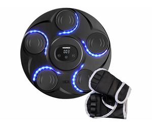 Pearl Sports Machine de boxe murale avec haut-parleur compatible bluetooth