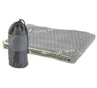 Serviette yoga en microfibres antidérapante - Gris Gris G