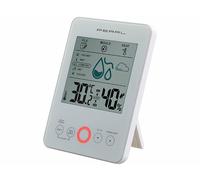 Pearl Thermomètre et hygromètre numérique avec alarme moisissure - coloris blanc