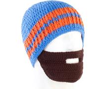Pearl Urban Bonnet avec Barbe - Bleu/Orange