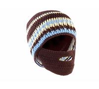 Bonnet avec barbe - Marron / bleu marron G