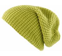 Pearl Urban Bonnet tricoté XXL "Long Beanie" - Vert clair