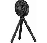 Ventilateur sans fil 360° avec trépied flexible [PEARL]