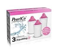 PearlCo AquaMag classic - Avec magnésium - Pack de 3 cartouches filtrantes (compatible avec Brita Classic)