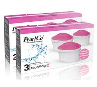 Pearlco Filtre à Eau CARTOUCHE Filtrante Magnésium Unimax Pack 6 (Compatible