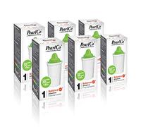 PearlCo - Pack Alcalin Classic de 6 Cartouches de Filtre pour Eau Basique - Compatible avec Brita Classic
