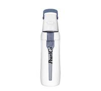 PearlCo SOLID Gourde avec filtre à eau 0,7 l (anthracite) | Bouteille filtrante sans BPA | école, sport, eau, enfants, voyage