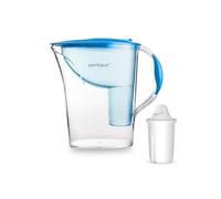 PearlCo Standard - Carafe avec filtre à eau - bleue - 1 cartouche classic incluse (compatible avec Brita Classic)