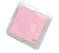Pearls Textured Nail Art Remover Lot de 200 feuilles de dissolvant en coton doux pour les ongles Pour salon de beauté et usage domestique