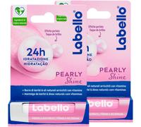 Pearly Shine Baume À Lèvres Coloré Hydratant Baume À Lèvres Avec Extraits Perle Et Soie Rose - 2 Bâtonnets