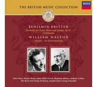 Pears - Britten : Sérénade ; Folksongs / Walton : Façade
