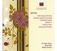 Pears - Folk Songs with, Suite for Harp Etc. [Import]