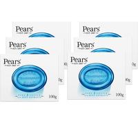 Pears Lot De 6 Savons Transparents Pur Et Doux Aux Extraits De Menthe 100 G