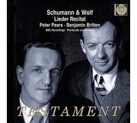 Pears,Peter - Lieder Recital-Dichterliebe/Heimweh [Import]