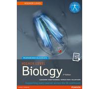 Pearson Baccalaureate Biology Higher Level 2nd edition print and ebook bundle for the IB Diploma-