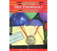 Pearson Bruce - Standard Of Excellence - First Performance