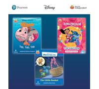 Pearson Bug Club Disney Reception Pack D including decodable phonics readers for phases 2 to 4 Finding Nemo Tap Tap Tap Lilo and Stitch The Odd Dog Monste Marie Hardy (Auteur)