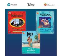 Pearson Bug Club Disney Year 1 Pack A, Including Decodable Phonics Readers For Phase 5: Finding The Incredibles: A Project For Edna, Moana: The Very Shiny Crab, Luca: A Day In Portorosso