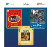 Pearson Bug Club Disney Year 1 Pack D, including decodable phonics readers for phase 5; The Incredibles: A Big Problem, Luca: The Portorosso Cup, The Princess and the Frog: The Way to Mama Odie