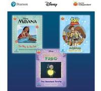 Pearson Bug Club Disney Year 1 Pack E including decodable phonics readers for phase 5 Moana The Way to the Sea Toy Story Andys Party The Princess and the Smriti PrasadamHalls (Auteur)