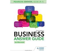 Pearson Edexcel Gcse (9-1) Business Answer Guide