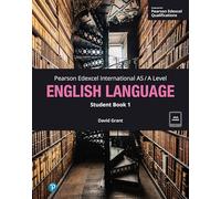 Pearson Edexcel International AS-Level English Language Student Book w/code